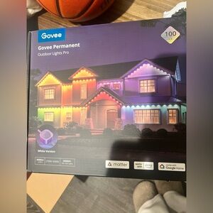 Govee Outdoor Lights Pro - White Version 100 ft factory sealed never opened